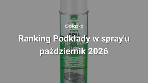 Ranking Podkłady w spray'u - październik 2026 w Gałązka24.pl. Zdjęcie produktu: Farba podkładowa szybko schnąca spray 500ml biała | 0010210