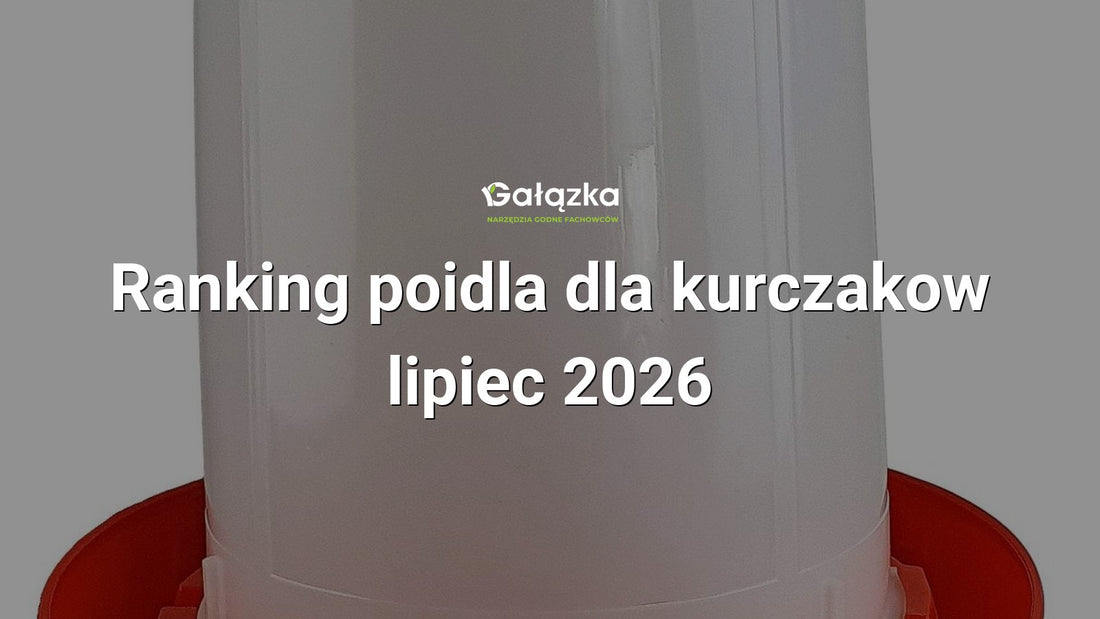 Ranking poidla dla kurczakow - lipiec 2026 w Gałązka24.pl. Zdjęcie produktu: Poidło dla drobiu 14l zakręcane z nóżkami | 04-0244
