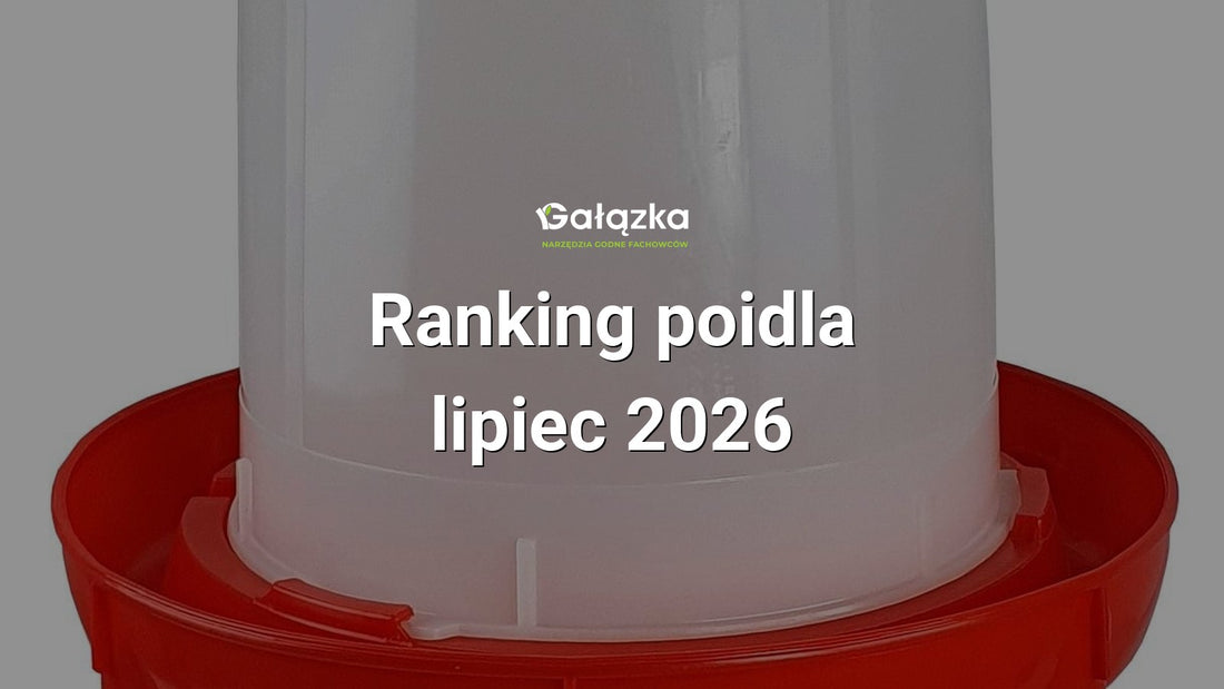 Ranking poidla - lipiec 2026 w Gałązka24.pl. Zdjęcie produktu: Poidło dla drobiu 11l zakręcane z nóżkami | 04-0245