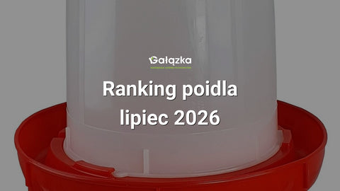 Ranking poidla - lipiec 2026 w Gałązka24.pl. Zdjęcie produktu: Poidło dla drobiu 11l zakręcane z nóżkami | 04-0245