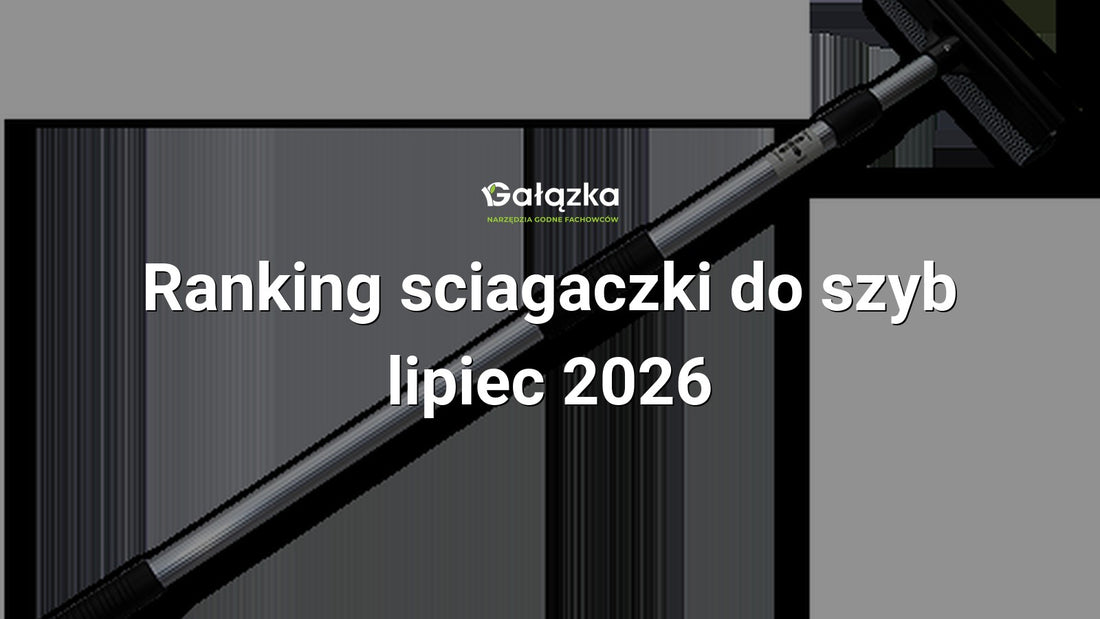 Ranking sciagaczki do szyb - lipiec 2026 w Gałązka24.pl. Zdjęcie produktu: Aluminiowa ściągaczka do mycia szyb 10" - teleskop 120cm | ESQ2111A