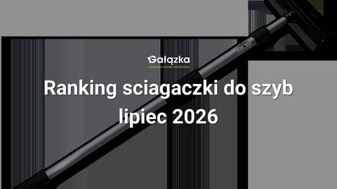 Ranking sciagaczki do szyb - lipiec 2026 w Gałązka24.pl. Zdjęcie produktu: Aluminiowa ściągaczka do mycia szyb 10" - teleskop 120cm | ESQ2111A