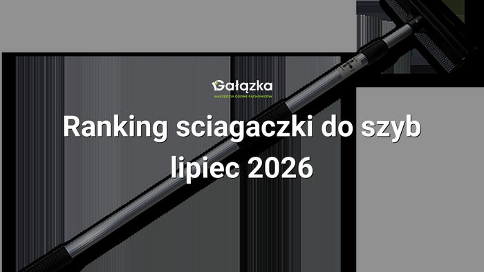 Ranking sciagaczki do szyb - lipiec 2026 w Gałązka24.pl. Zdjęcie produktu: Aluminiowa ściągaczka do mycia szyb 10