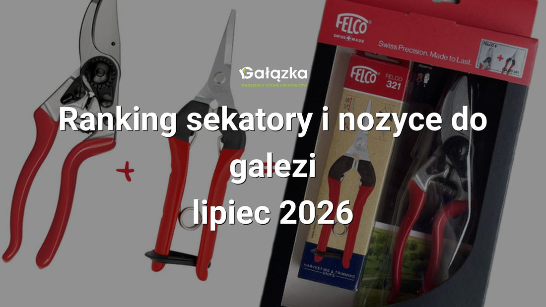 Ranking sekatory i nozyce do galezi - lipiec 2026 w Gałązka24.pl. Zdjęcie produktu: Zestaw prezentowy: sekator i nożyczki do zbioru owoców i roślin | P173