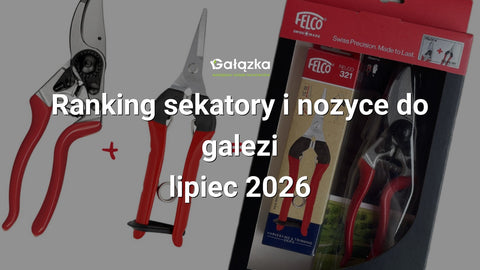 Ranking sekatory i nozyce do galezi - lipiec 2026 w Gałązka24.pl. Zdjęcie produktu: Zestaw prezentowy: sekator i nożyczki do zbioru owoców i roślin | P173