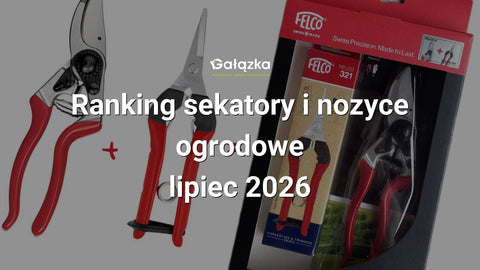 Ranking sekatory i nozyce ogrodowe - lipiec 2026 w Gałązka24.pl. Zdjęcie produktu: Zestaw prezentowy: sekator i nożyczki do zbioru owoców i roślin | P173