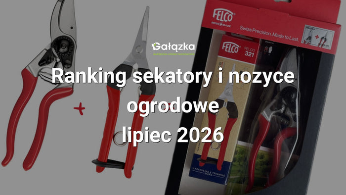 Ranking sekatory i nozyce ogrodowe - lipiec 2026 w Gałązka24.pl. Zdjęcie produktu: Zestaw prezentowy: sekator i nożyczki do zbioru owoców i roślin | P173