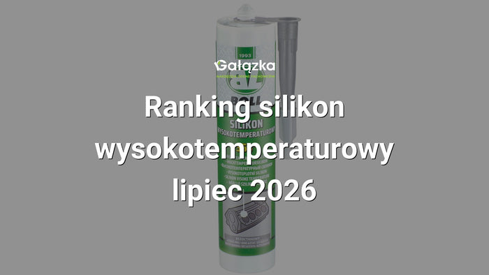 Ranking silikon wysokotemperaturowy - lipiec 2026 w Gałązka24.pl. Zdjęcie produktu: Silikon wysokotemperaturowy 290ml szary | 00701051