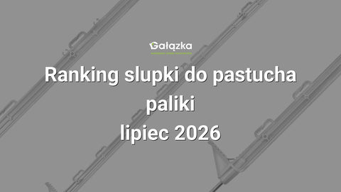 Ranking slupki do pastucha paliki - lipiec 2026 w Gałązka24.pl. Zdjęcie produktu: Słupek palik ogrodzeniowy pastucha 105 cm biały - 1 szt. | 102-028-012-01