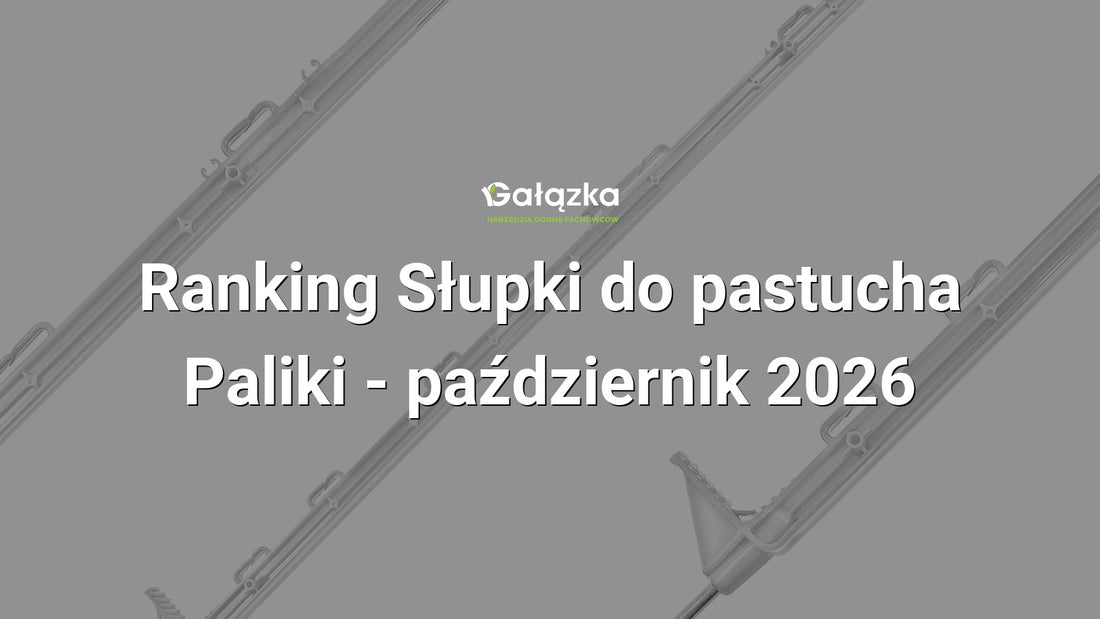 Ranking Słupki do pastucha - Paliki - październik 2026 w Gałązka24.pl. Zdjęcie produktu: Słupek palik ogrodzeniowy pastucha 105 cm biały - 1 szt. | 102-028-012-01