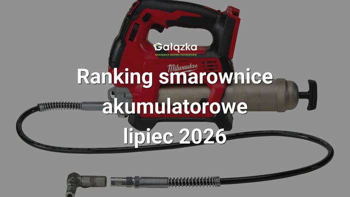 Ranking smarownice akumulatorowe - lipiec 2026 w Gałązka24.pl. Zdjęcie produktu: M18GG-0 Smarownica na kartusze 690 barów bez akumulatora | 4933440493