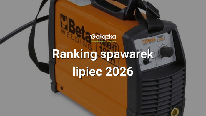 Ranking spawarek - lipiec 2026 w Gałązka24.pl. Zdjęcie produktu: Zestaw spawarka inwertorowa DC do spawania metodami MMA i TIG z uchwytem spawalniczym TIG | 1860BHT/KT