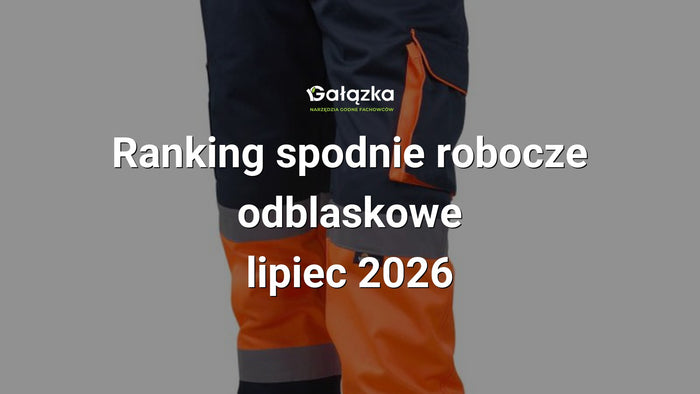 Ranking spodnie robocze odblaskowe - lipiec 2026 w Gałązka24.pl. Zdjęcie produktu: Spodnie robocze ostrzegawcze pomarańczowo-granatowe VWTC17ON