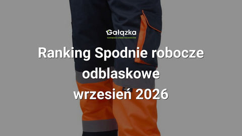 Ranking Spodnie robocze odblaskowe - wrzesień 2026 w Gałązka24.pl. Zdjęcie produktu: Spodnie robocze ostrzegawcze pomarańczowo-granatowe VWTC17ON
