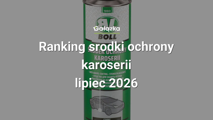 Ranking srodki ochrony karoserii - lipiec 2026 w Gałązka24.pl. Zdjęcie produktu: Środek ochrony karoserii 1kg CZARNY | 0010051