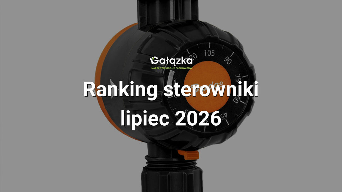 Ranking sterowniki - lipiec 2026 w Gałązka24.pl. Zdjęcie produktu: BLACK LINE Mechaniczny sterownik / zegar przepływu wody | ECO-38001