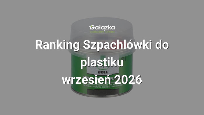 Ranking Szpachlówki do plastiku - wrzesień 2026 w Gałązka24.pl. Zdjęcie produktu: Szpachlówka do plastiku 250g. | 002019
