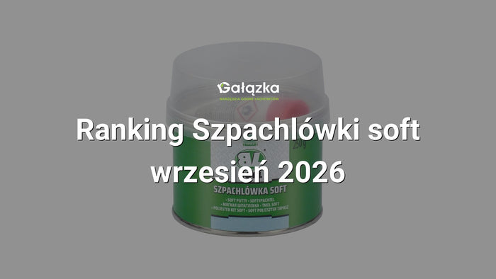 Ranking Szpachlówki soft - wrzesień 2026 w Gałązka24.pl. Zdjęcie produktu: Szpachlówka soft 250g. | 002013