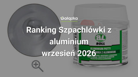 Ranking Szpachlówki z aluminium - wrzesień 2026 w Gałązka24.pl. Zdjęcie produktu: Szpachlówka z ALUMINIUM 1 kg trwała i odporna, idealna do napraw metalowych powierzchni | 0020171