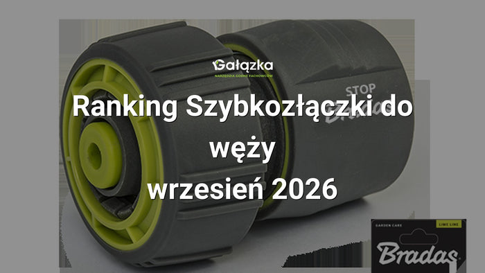 Ranking Szybkozłączki do węży - wrzesień 2026 w Gałązka24.pl. Zdjęcie produktu: LIME LINE SOFT Szybkozłącze 3/4
