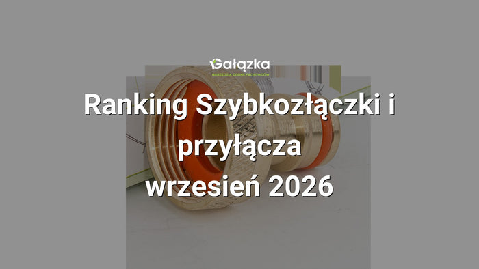 Ranking Szybkozłączki i przyłącza - wrzesień 2026 w Gałązka24.pl. Zdjęcie produktu: Przyłącze na kran GW 3/4