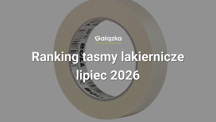 Ranking tasmy lakiernicze - lipiec 2026 w Gałązka24.pl. Zdjęcie produktu: Taśma lakiernicza 25mmx50m do 60°C | 0040052