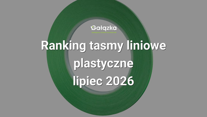 Ranking tasmy liniowe plastyczne - lipiec 2026 w Gałązka24.pl. Zdjęcie produktu: Taśma liniowa plastyczna 3mm x55m | 004013