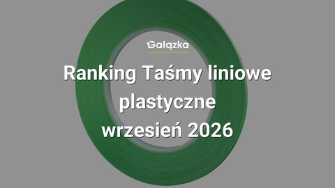 Ranking Taśmy liniowe plastyczne - wrzesień 2026 w Gałązka24.pl. Zdjęcie produktu: Taśma liniowa plastyczna 3mm x55m | 004013
