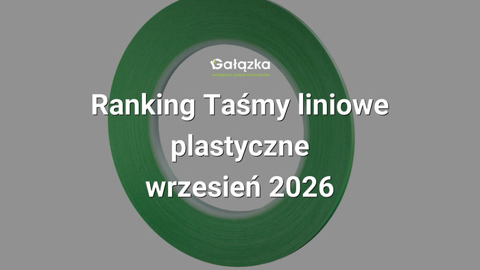 Ranking Taśmy liniowe plastyczne - wrzesień 2026 w Gałązka24.pl. Zdjęcie produktu: Taśma liniowa plastyczna 3mm x55m | 004013