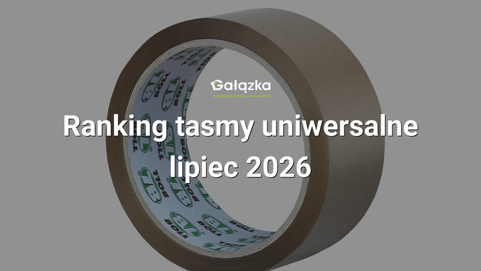 Ranking tasmy uniwersalne - lipiec 2026 w Gałązka24.pl. Zdjęcie produktu: Taśma pakowa 48mm x 50m | 00400701