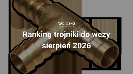 Ranking trojniki do wezy - sierpień 2026 w Gałązka24.pl. Zdjęcie produktu: Trójnik T na wąż 8mm MOSIĄDZ | SE1-2T08