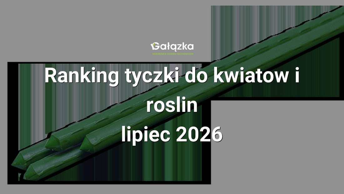 Ranking tyczki do kwiatow i roslin - lipiec 2026 w Gałązka24.pl. Zdjęcie produktu: Stalowa tyczka ogrodowa 2,0cm x 180cm | TYP20180