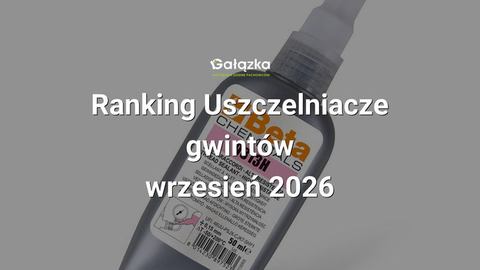 Ranking Uszczelniacze gwintów - wrzesień 2026 w Gałązka24.pl. Zdjęcie produktu: Uszczelniacz gwintów, o dużej sile łączenia 50ml | 9813H/50DM