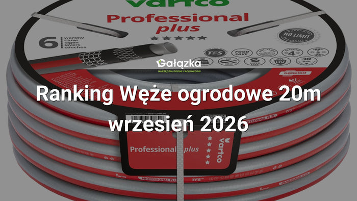 Ranking Węże ogrodowe 20m - wrzesień 2026 w Gałązka24.pl. Zdjęcie produktu: Wąż ogrodowy PROFESSIONAL PLUS 1