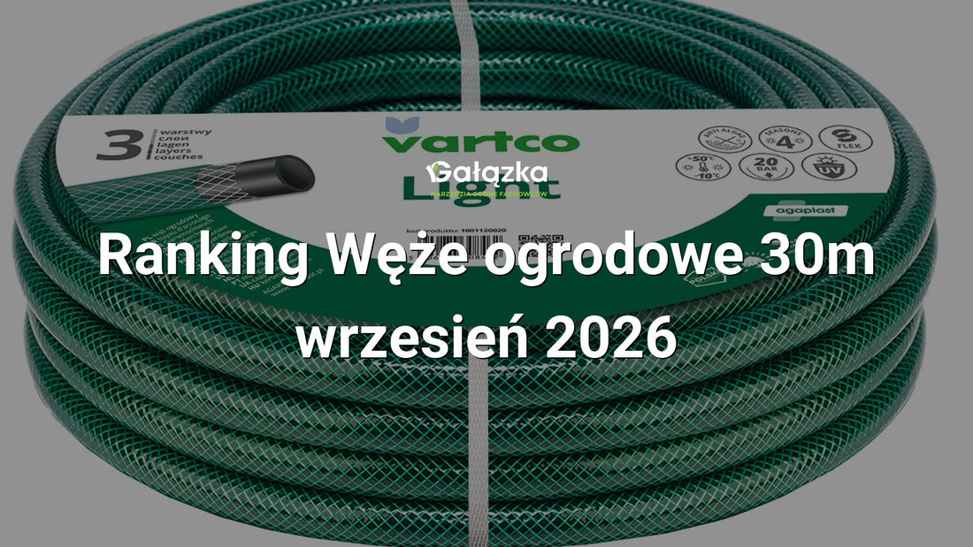 Ranking Węże ogrodowe 30m - wrzesień 2026 w Gałązka24.pl. Zdjęcie produktu: Wąż ogrodowy LIGHT 3/4" 30m | 1001340030