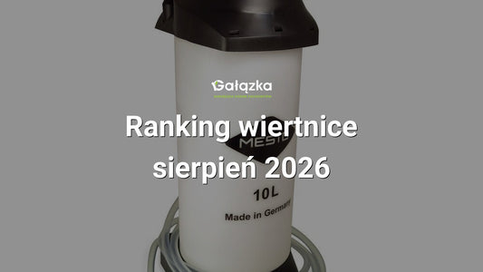 Ranking wiertnice - sierpień 2026 w Gałązka24.pl. Zdjęcie produktu: Hydronetka zbiornik do wiertnic 10L 3bar | 3270W