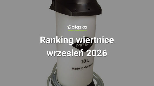 Ranking wiertnice - wrzesień 2026 w Gałązka24.pl. Zdjęcie produktu: Hydronetka zbiornik do wiertnic 10L 3bar | 3270W
