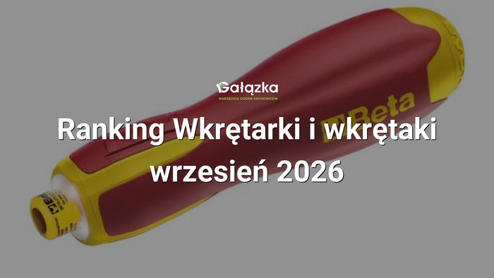 Ranking Wkrętarki i wkrętaki - wrzesień 2026 w Gałązka24.pl. Zdjęcie produktu: Zestaw wkrętak akumulatorowy + 6 końcówek wkrętakowych izolowane | 1211E/GE