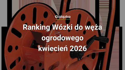 Ranking Wózki do węża ogrodowego - kwiecień 2026 w Gałązka24.pl. Zdjęcie produktu: Wózek na wąż 3/4'' 90m PROFESSIONAL | AG317