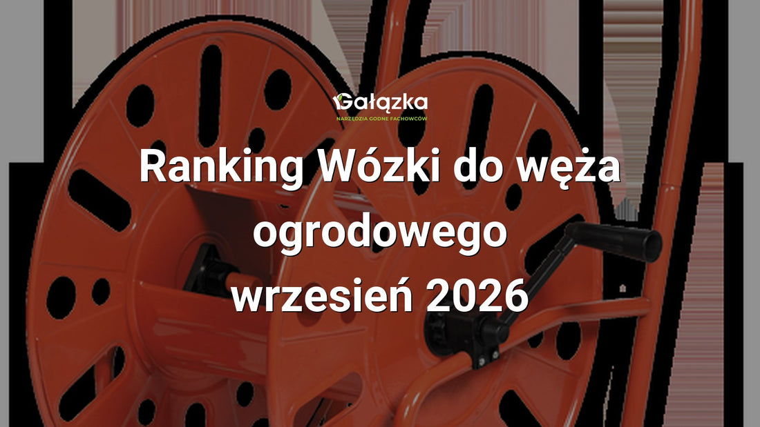 Ranking Wózki do węża ogrodowego - wrzesień 2026 w Gałązka24.pl. Zdjęcie produktu: Wózek na wąż 3/4'' 90m PROFESSIONAL | AG317