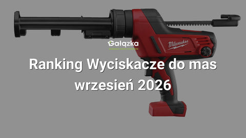 Ranking Wyciskacze do mas - wrzesień 2026 w Gałązka24.pl. Zdjęcie produktu: C18PCG/310C0B M18 Pistolet do klejenia z pojemnikiem 310 ml | 4933459637