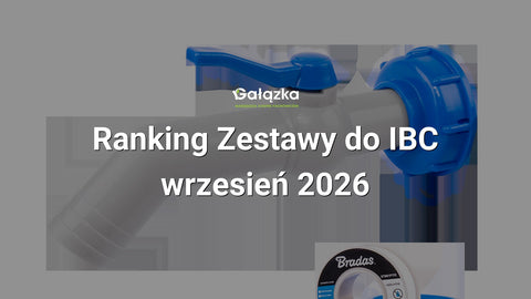 Ranking Zestawy do IBC - wrzesień 2026 w Gałązka24.pl. Zdjęcie produktu: Zestaw - Kran PP 45° z przyłączem IBCS60x6 na wąż 32mm z taśmą PTFE | IBCS60-GTM451025