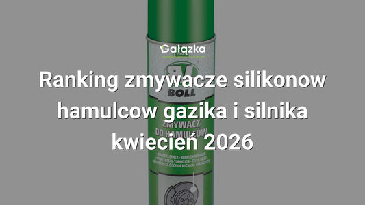 Ranking zmywacze silikonow hamulcow gazika i silnika - kwiecień 2026 w Gałązka24.pl. Zdjęcie produktu: Zmywacz do hamulców spray 500ml | 0010441