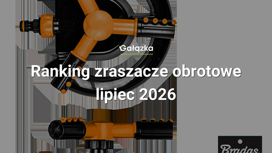 Ranking zraszacze obrotowe - lipiec 2026 w Gałązka24.pl. Zdjęcie produktu: BLACK LINE Zraszacz obrotowy 3-ramienny regulowany | ECO-1030