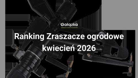 Ranking Zraszacze ogrodowe - kwiecień 2026 w Gałązka24.pl. Zdjęcie produktu: BLACK LINE 2-drożny zraszacz pulsacyjny AQUA JET | AJ-TS6015