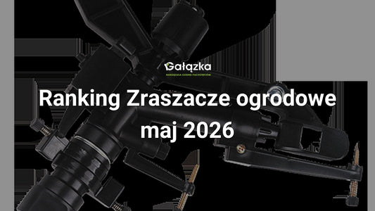 Ranking Zraszacze ogrodowe - maj 2026 w Gałązka24.pl. Zdjęcie produktu: BLACK LINE 2-drożny zraszacz pulsacyjny AQUA JET | AJ-TS6015