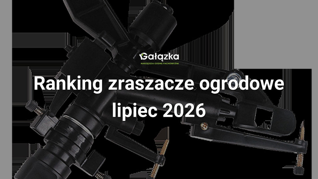 Ranking zraszacze ogrodowe - lipiec 2026 w Gałązka24.pl. Zdjęcie produktu: BLACK LINE 2-drożny zraszacz pulsacyjny AQUA JET | AJ-TS6015