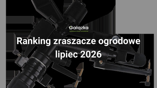Ranking zraszacze ogrodowe - lipiec 2026 w Gałązka24.pl. Zdjęcie produktu: BLACK LINE 2-drożny zraszacz pulsacyjny AQUA JET | AJ-TS6015