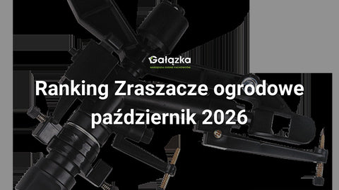 Ranking Zraszacze ogrodowe - październik 2026 w Gałązka24.pl. Zdjęcie produktu: BLACK LINE 2-drożny zraszacz pulsacyjny AQUA JET | AJ-TS6015