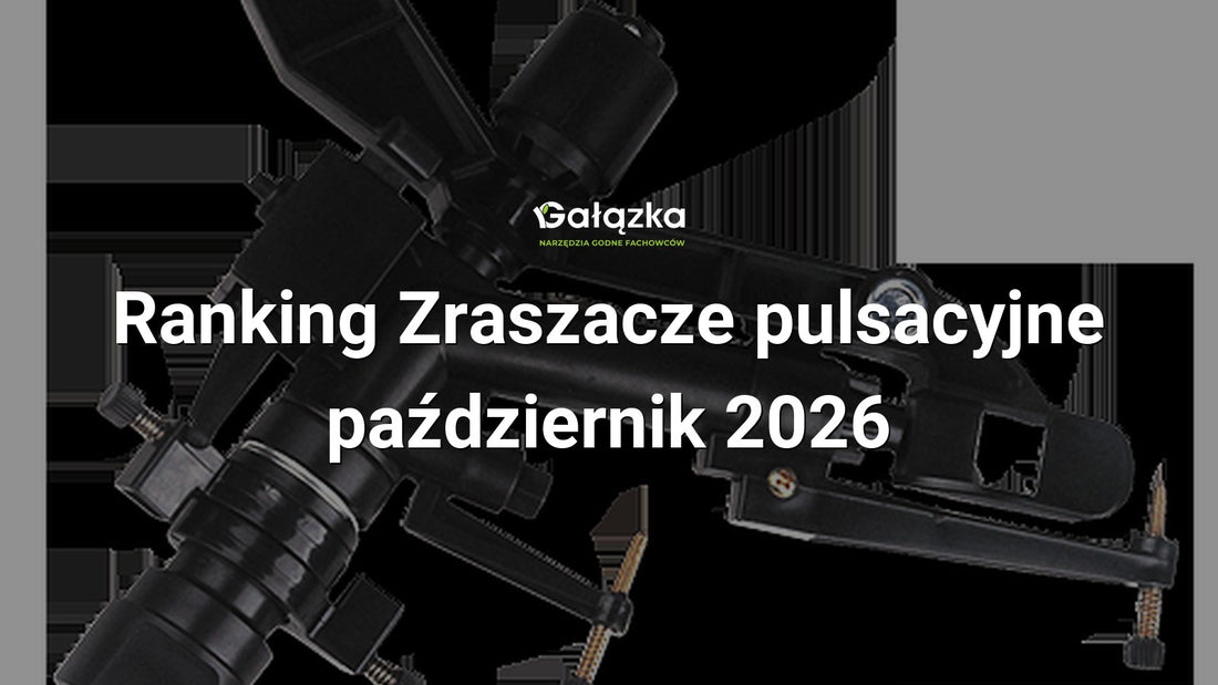 Ranking Zraszacze pulsacyjne - październik 2026 w Gałązka24.pl. Zdjęcie produktu: BLACK LINE 2-drożny zraszacz pulsacyjny AQUA JET | AJ-TS6015